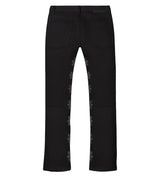 LOST SHDWS STUDDED DENIM PANT BLACK/BLACK
