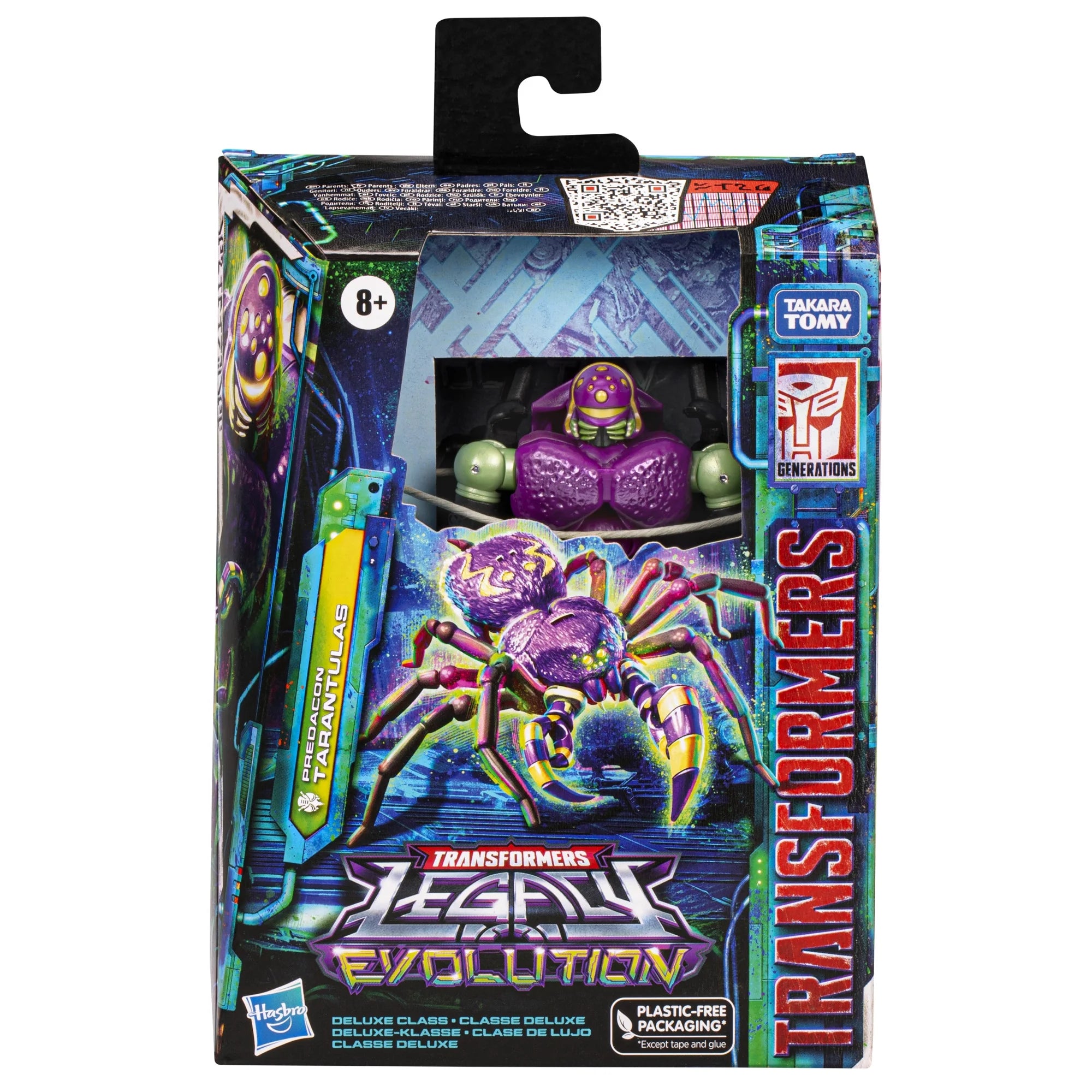 Transformers Toys Legacy Evolution Deluxe Predacon Tarantulas 5.5-Inch Action Figure