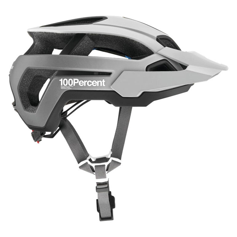 100% Altec Bike Helmet (Grey, L/XL, MPN 80033-472-18)