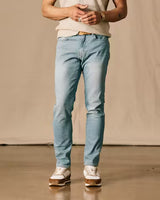 Flint and Tinder All-American Stretch Athletic Tapered Denim Jeans - Pacific Wash - Size 36x32