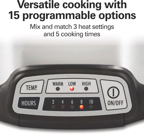 Hamilton Beach 7 Quart Programmable Slow Cooker