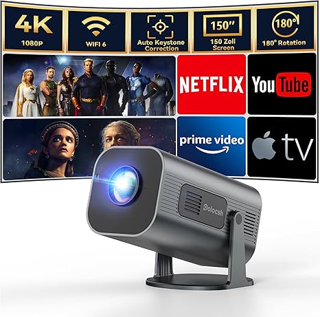 Polocsh Mini Projector with Wifi and Bluetooth $159.99