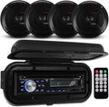 Pyle Wireless Bluetooth Marine Audio Stereo - Kit