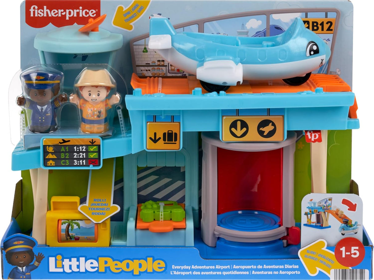 Fisher -Price Little People Adventures Airport (New- Open Box)