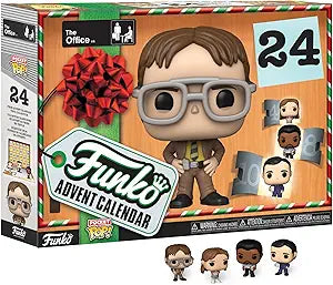 Funko Advent Calendar: the Office - Michael Scott - 24 Days Of Surprise - Collectible Vinyl Mini Figures - Mystery Box - Gift Idea - Holiday Xmas for Girls, Boys & Kids - Christmas Countdown (New)