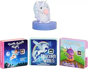 Little Tikes Story Dream Machine Magical Creatures Story Collection, Storytime, Books, Random House, Audio Play Character, Gift and Toy for Toddlers and Kids Girls Boys Ages 3+ Years(New Open Box)