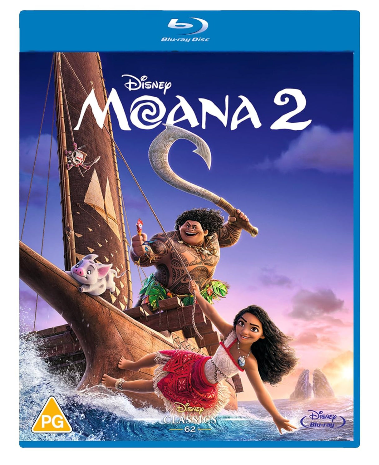 Disney's Moana 2 Blu-Ray