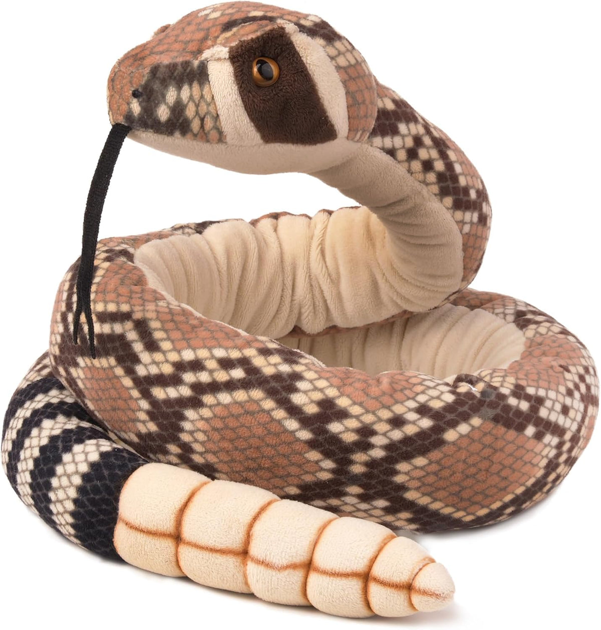 TigerHart Rambo Rattlesnake Stuffed Animal Plush - 55 Inch