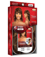 Vanessa Fashion Wigs Medium Length Wavy Style Heatwave Synthetic Wigs - B PONY (1)