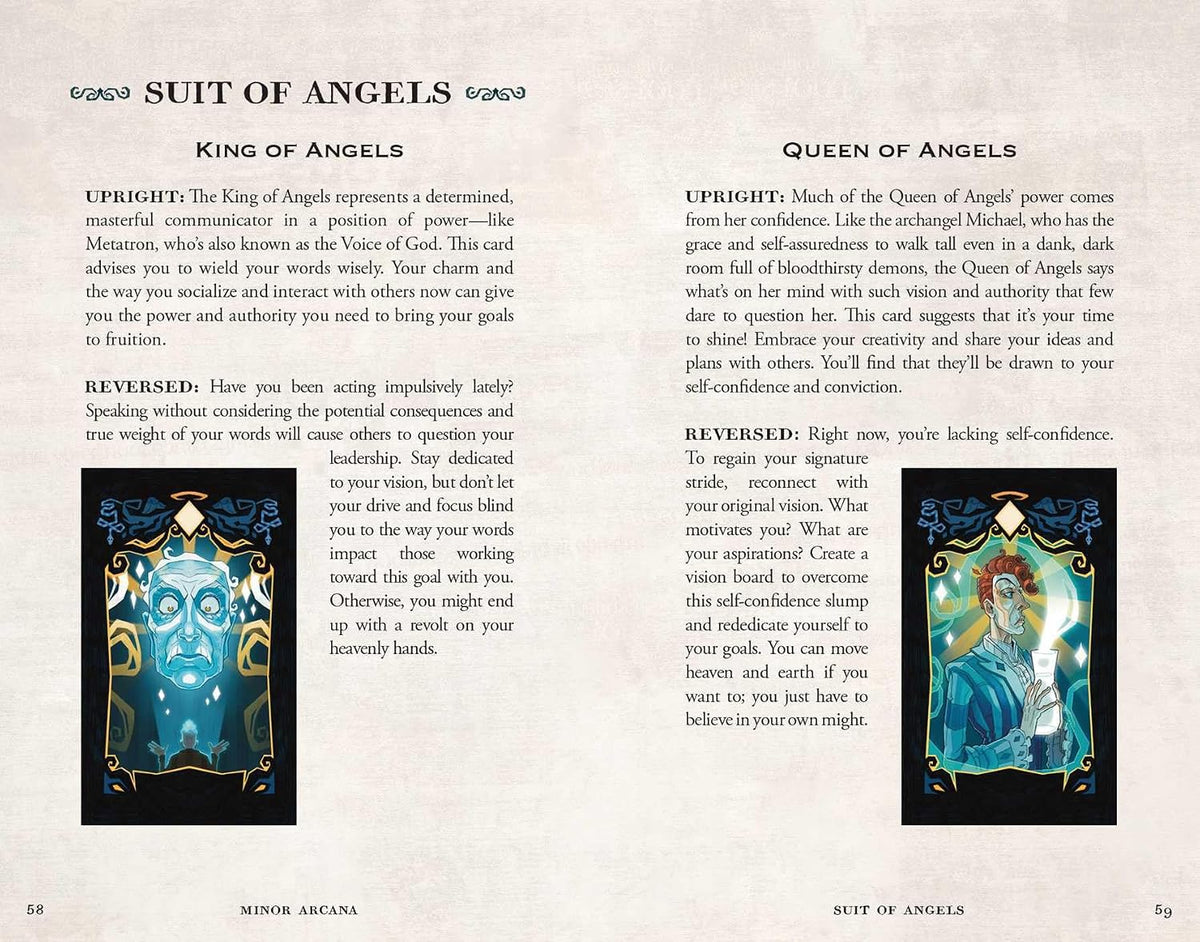 Good Omens Tarot Deck and Guidebook