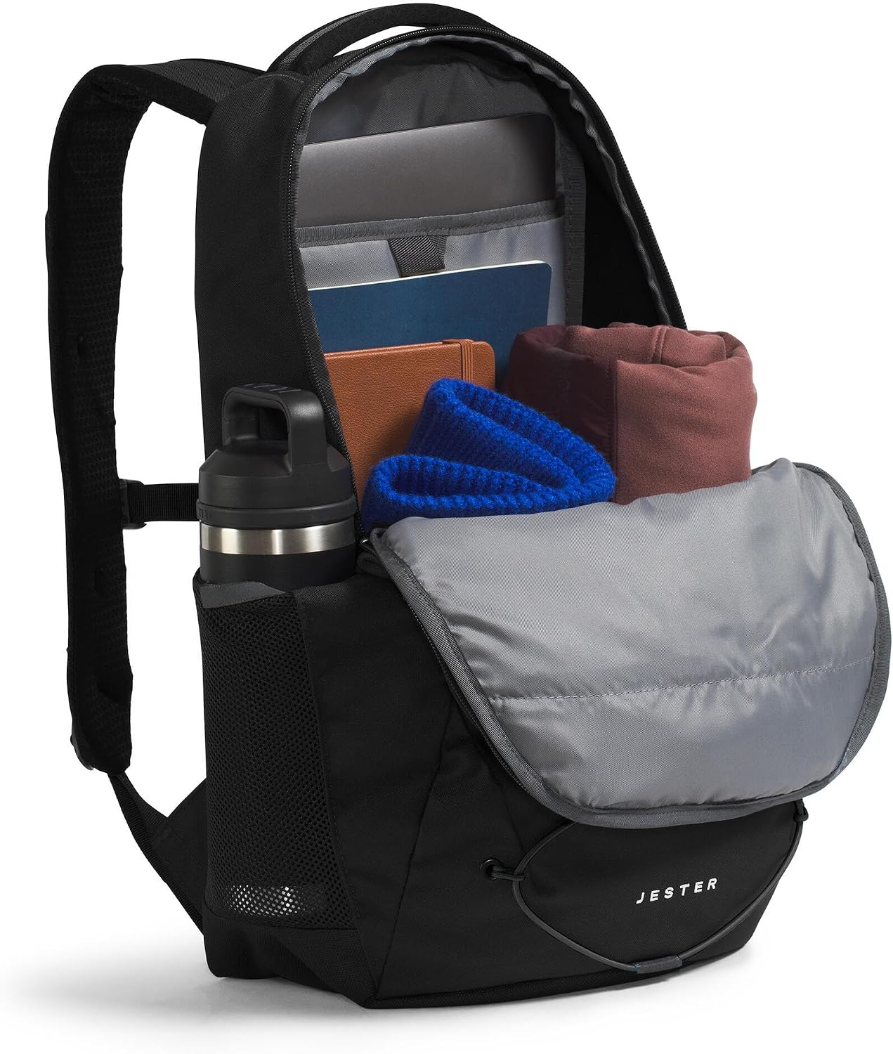 The North Face Jester Everyday Laptop Backpack, TNF Black-NPF, One Size