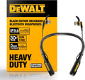 DEWALT Heavy Duty Magnetic Bluetooth Neckband Headphones