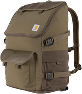 Carhartt 35L Nylon Workday Backpack, Durable Water-Resistant Pack with 15" Laptop Sleeve and Adjustable Shoulder Straps, Tarmac