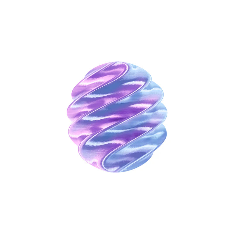 Multicolor Color PLA Silk Filament. 1.75mm. 200G Spool - Pink&Lilac SP011  - 200G