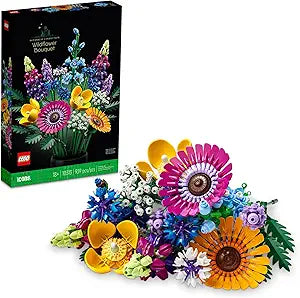 LEGO Icons Wildflower Bouquet Artificial Flowers 10313