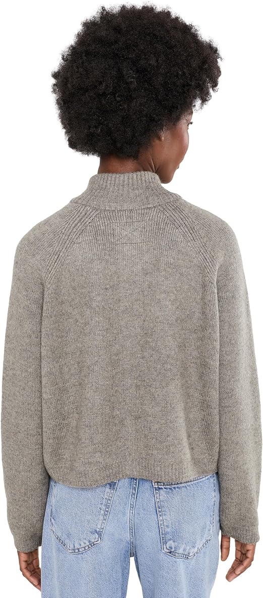 Free People Womens We The Free On It Zip-Up Cardigan Cool Grey (Size: Medium)