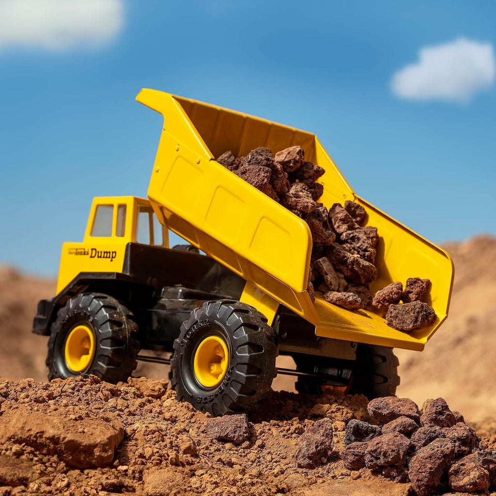 Tonka Retro Collector's Edition - Made with 2X More Steel, Kids Construction Toy, Metal Truck, Toy Truck for Boys and Girls, Kids, Toddlers, Ages 3+, Mighty Dump Truck