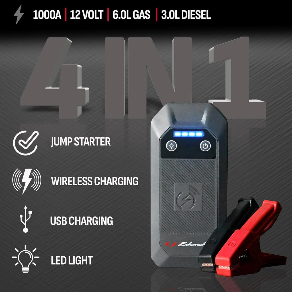 Schumacher Electric 12V Lithium Jump Starter & Power Pack