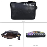 Anna by Anuschka Women's Hand Painted Leather Coin Pouch, Paris at Night