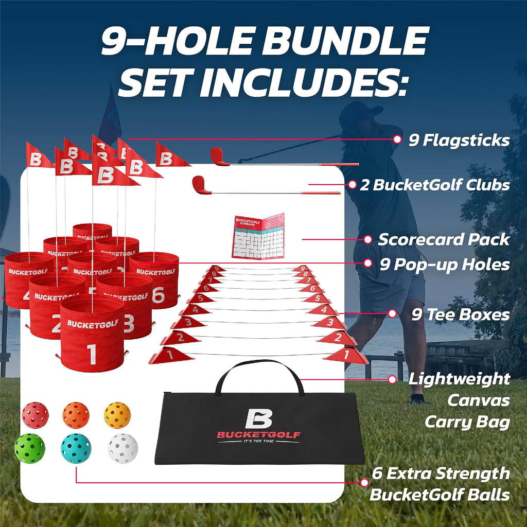 BUCKETGOLF 9 Hole Bundle