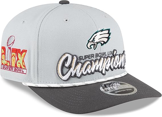 New Era NFL Super Bowl LIX Champions Locker Room Trophy Collection 9SEVENTY Rope Adjustable Hat