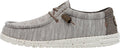 HEYDUDE Men's Wally Stretch Loafers Limestone Size: 12M