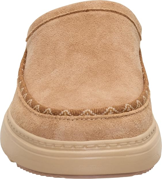 HEYDUDE Women's Remi Toastee Suede Clog | Sherpa Lined Size w9
