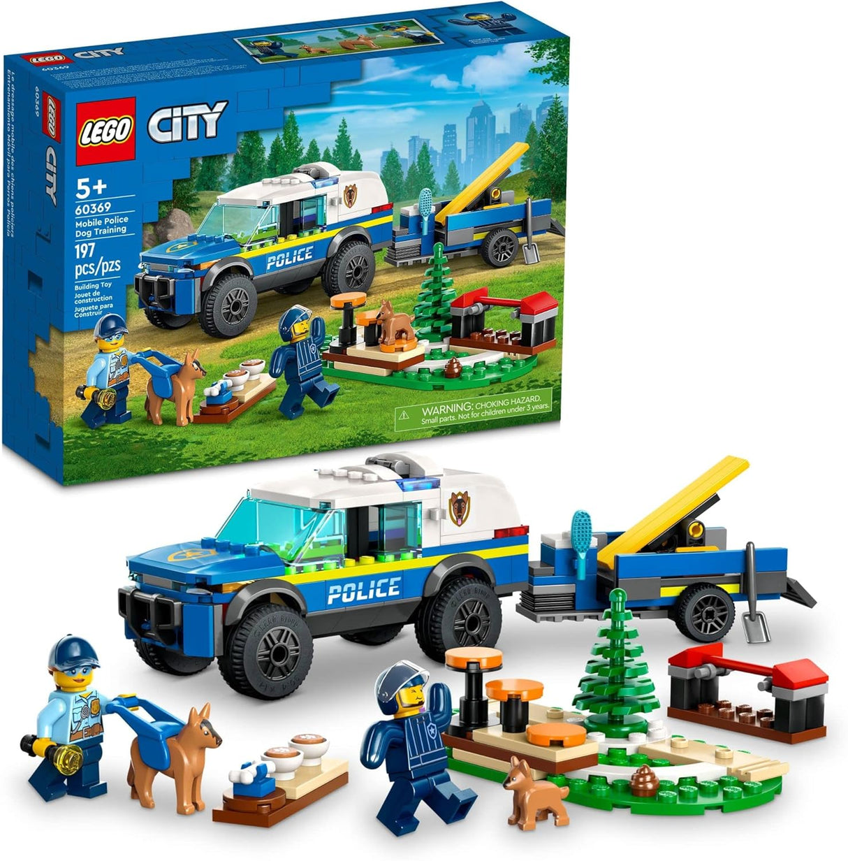 LEGO City Mobile Police Dog Training 60369 (new open box)