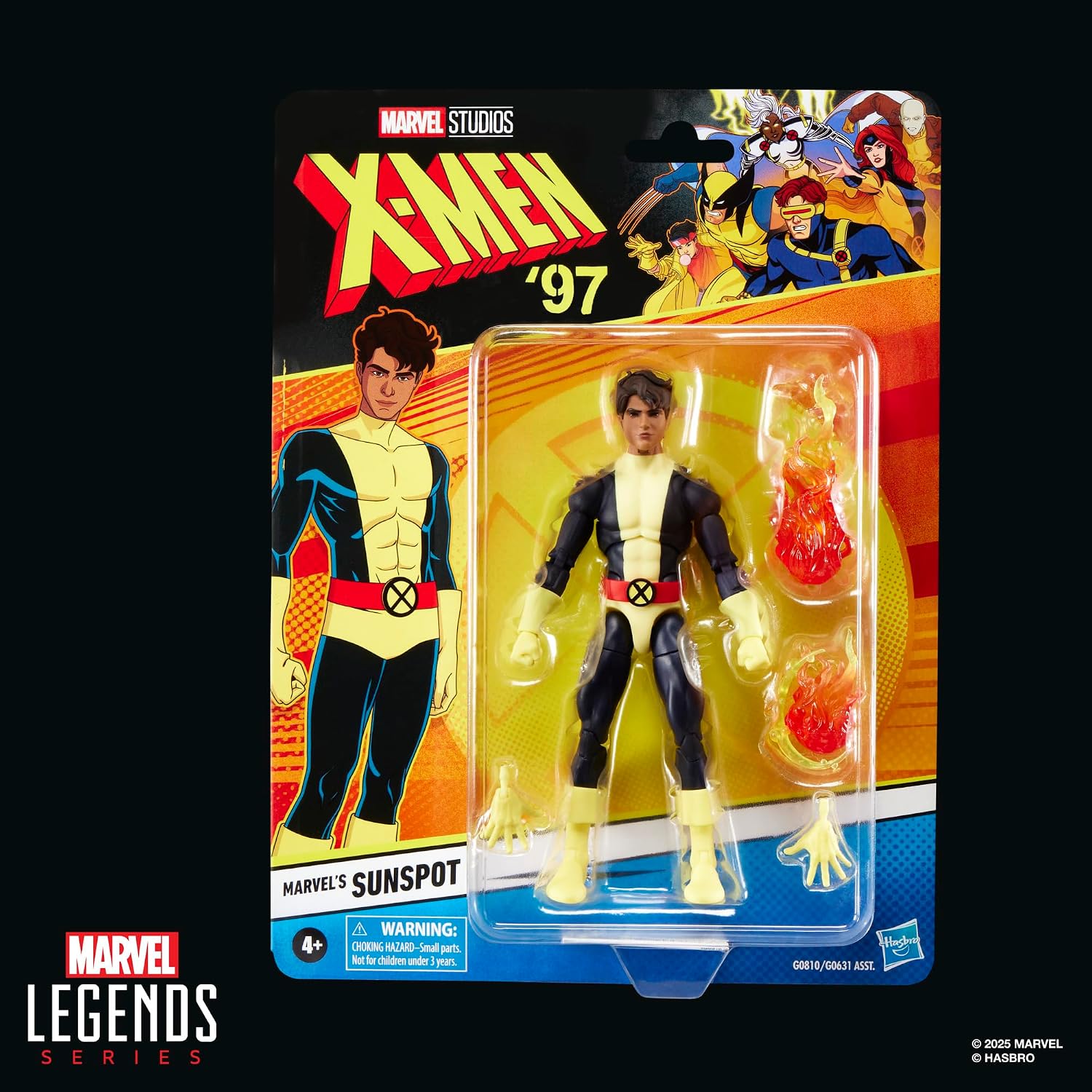 Marvel Legends Series Marvel's Sunspot 6-Inch Action Figure Toy - X-Men '97