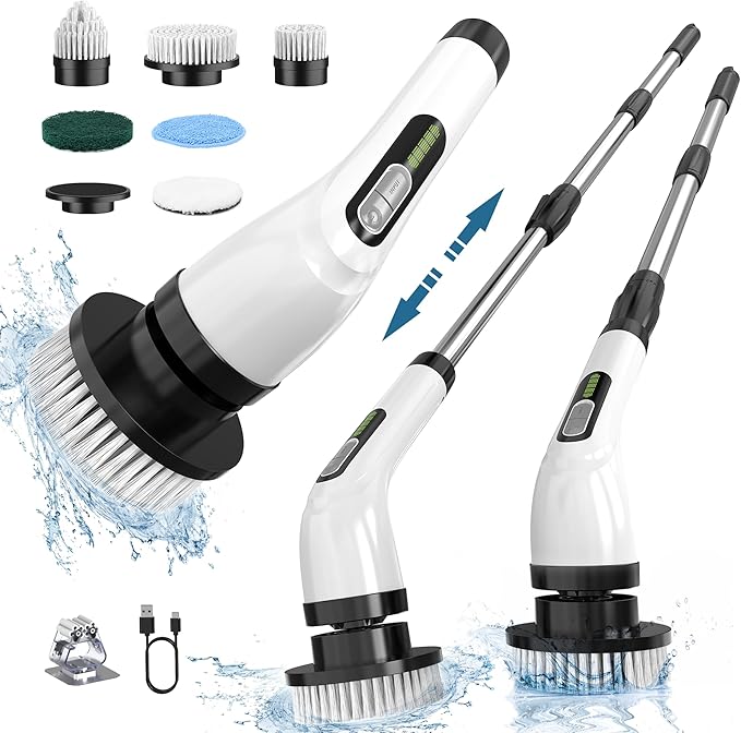 7 In 1 Electric Spin Scrubber