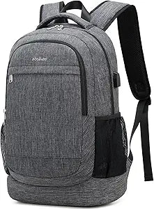 abshoo Lightweight Boys Mens Backpack For School College Backpack Womens Girls Teen Daypack Bookbag With Laptop Compartmen (Dark Grey)