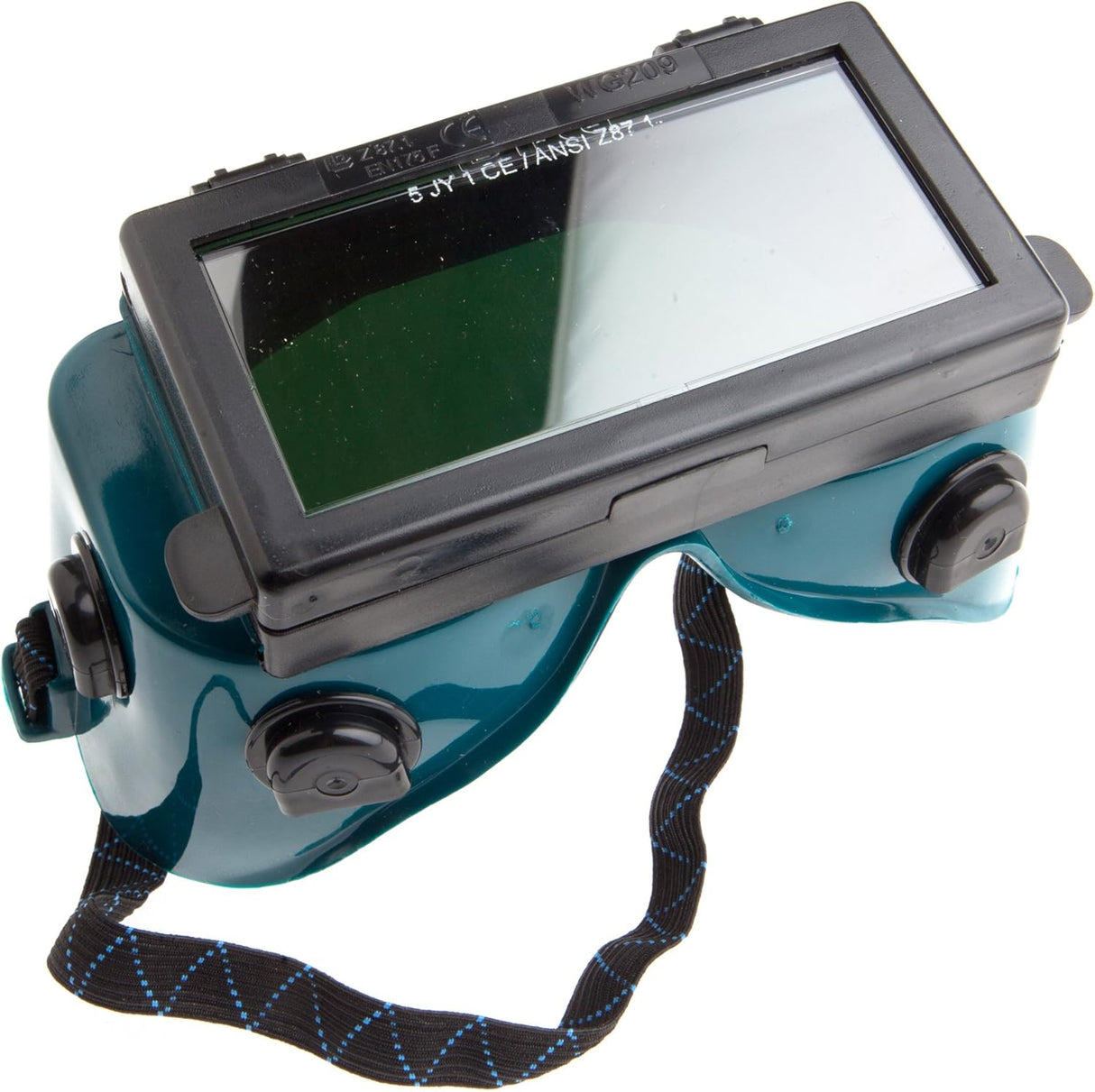 Forney 55320 Goggles, Oxygen Acetylene, Lift Front, Shade-5, Green and Blacks, 72 x 48 inch