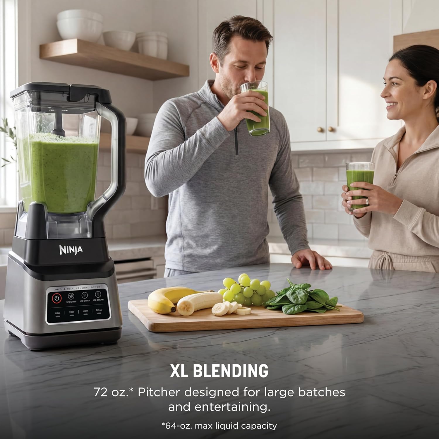 Ninja® Professional Plus Blender with Auto-iQ® in Grey - Model BN701