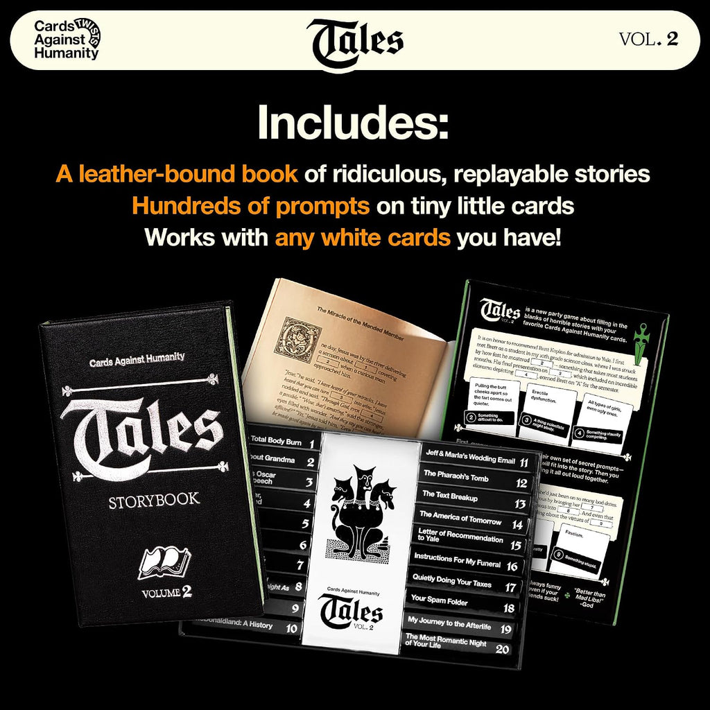 Tales by Cards Against Humanity • A Fill-in-The-Blank Story Game • Vol. 2