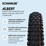 Schwalbe Albert Radial TLR Folding Tyre