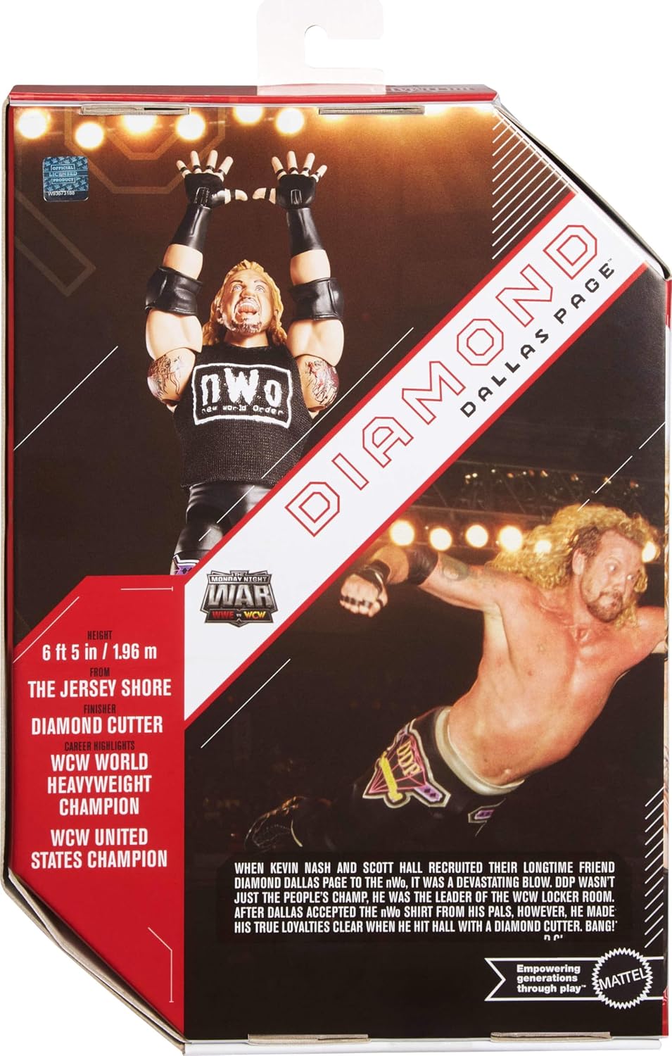 Mattel WWE Ultimate Diamond Dallas Page Monday Night War Collectible Action Figure