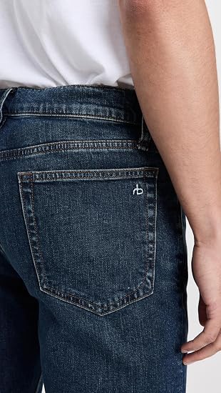 Rag & Bone Men's Fit 2 Authentic Stretch Jeans, Cole, (Size: 34 x 32)