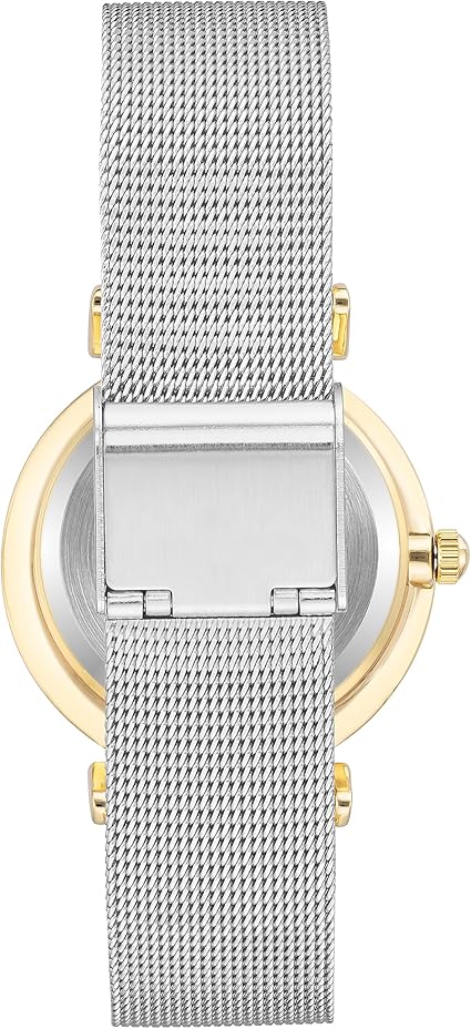 Anne Klein Women's Glitter Accented Mesh Bracelet Watch (OPEN BOX)