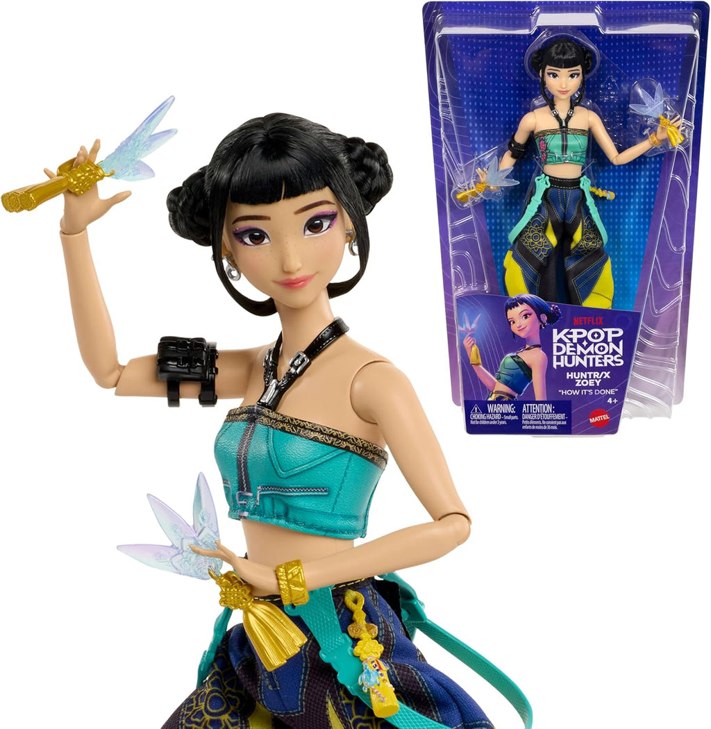 Mattel K-pop Demon Hunters HUNTR/X Zoey Fashion Doll