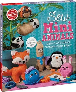 Sew Mini Animals (Klutz Craft Kit)(New Open Box)