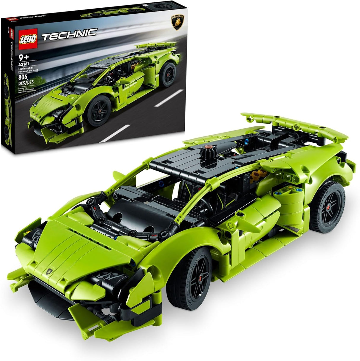 LEGO Technic Lamborghini Huracán Tecnica Advanced Sports Car Building Kit for Kids