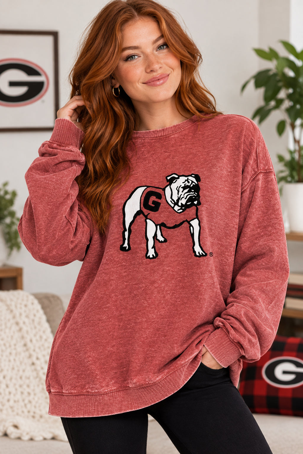 chicka-d NCAA womens Campus Pullover Size Small