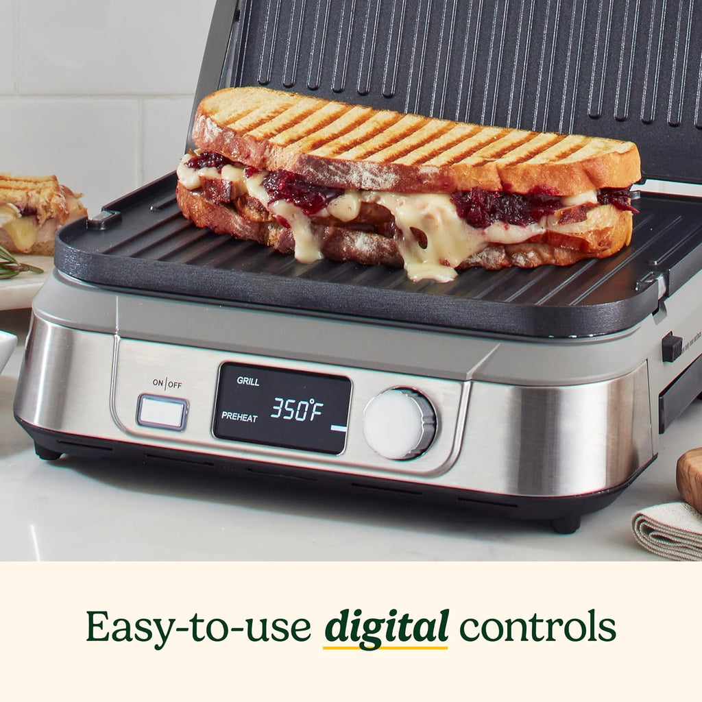 Cuisinart Electric Griddler FIVE Countertop Grill - Stainless Steel