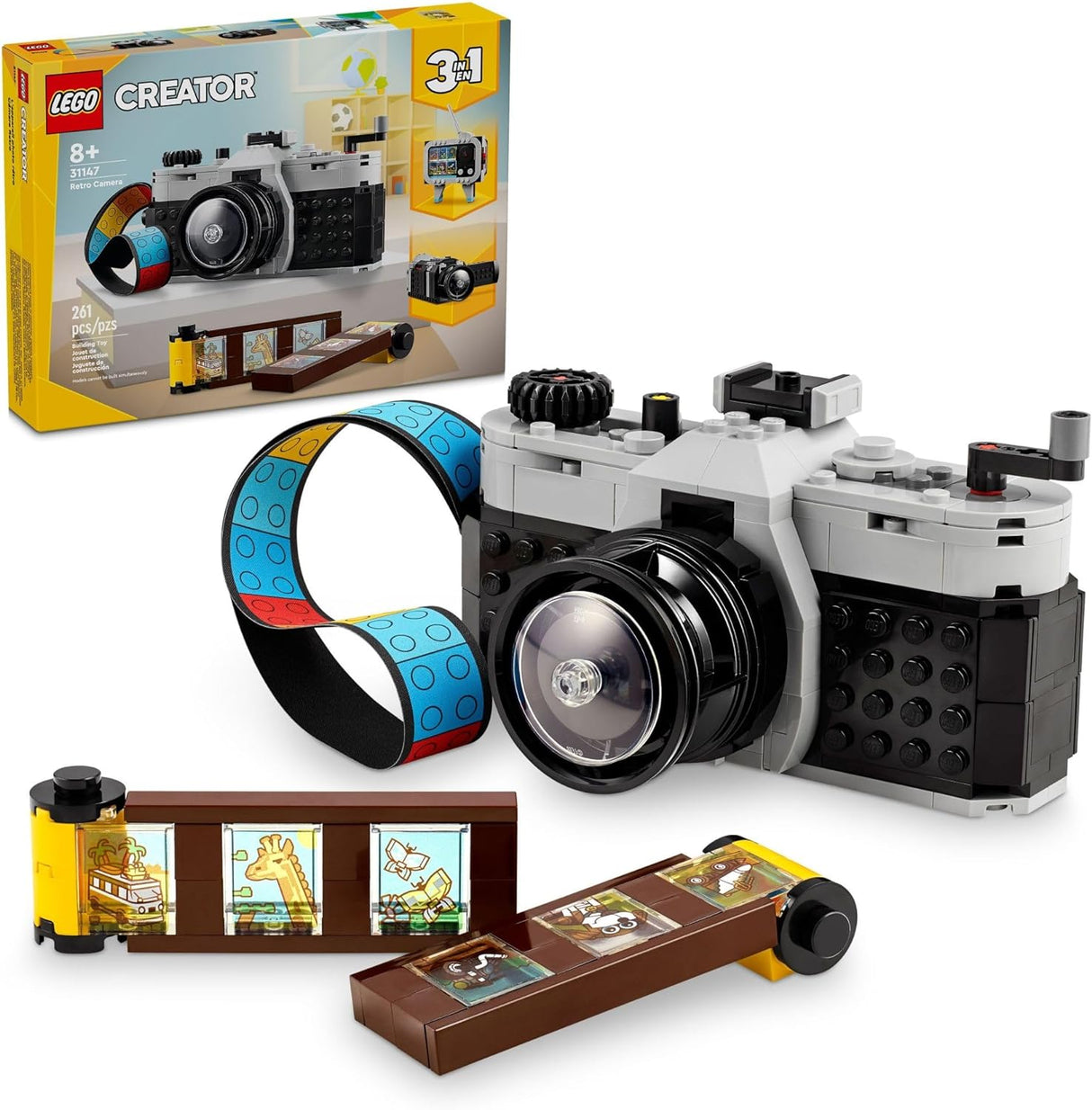 LEGO Creator 3 in 1 Retro Camera Toy 31147