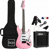 Best Choice Products 39in Full Size Beginner Electric Guitar