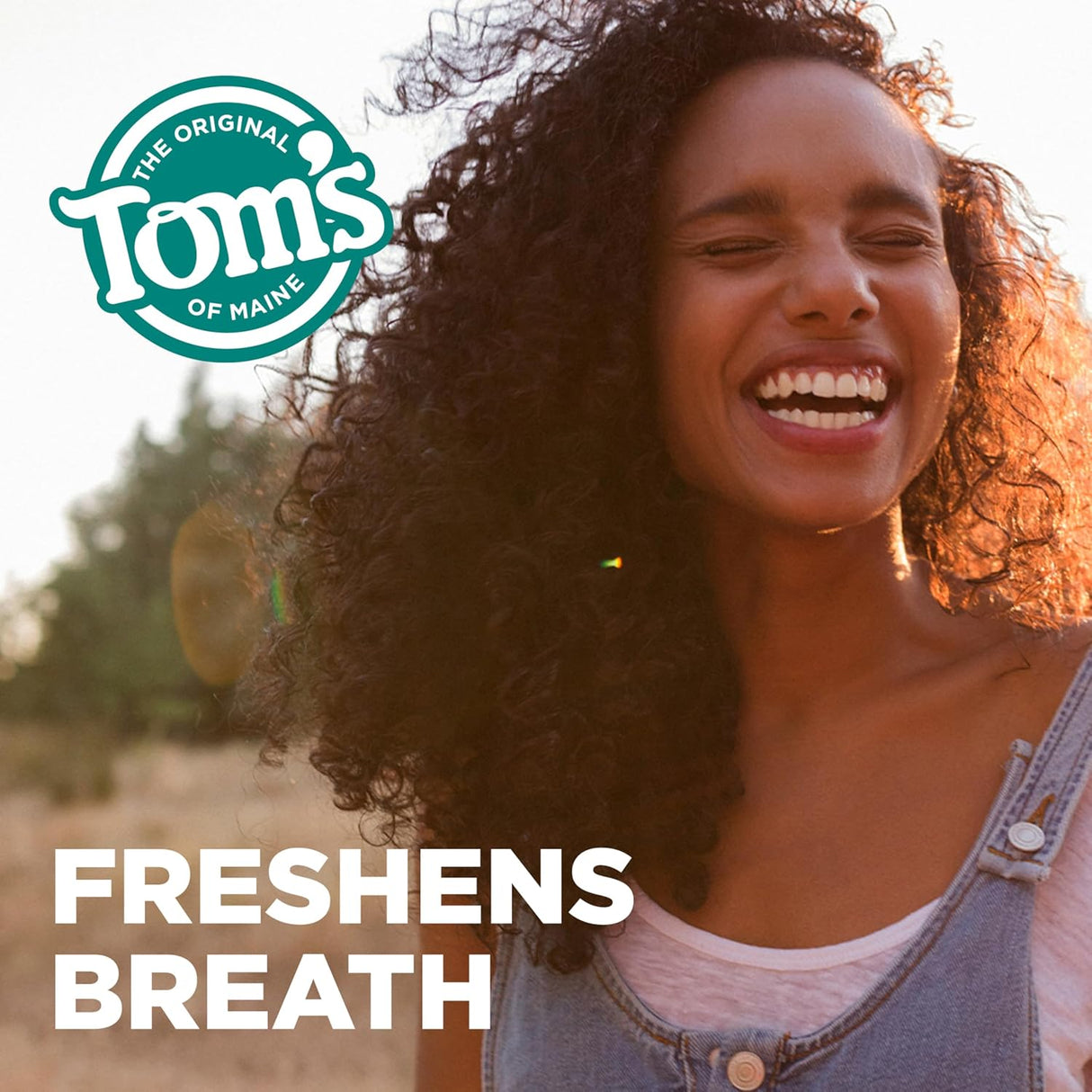 Tom’s of Maine Antiplaque and Whitening Toothpaste, Fluoride Free, Fennel, Single, 4.5 Oz
