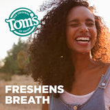 Tom’s of Maine Antiplaque and Whitening Toothpaste, Fluoride Free, Fennel, Single, 4.5 Oz