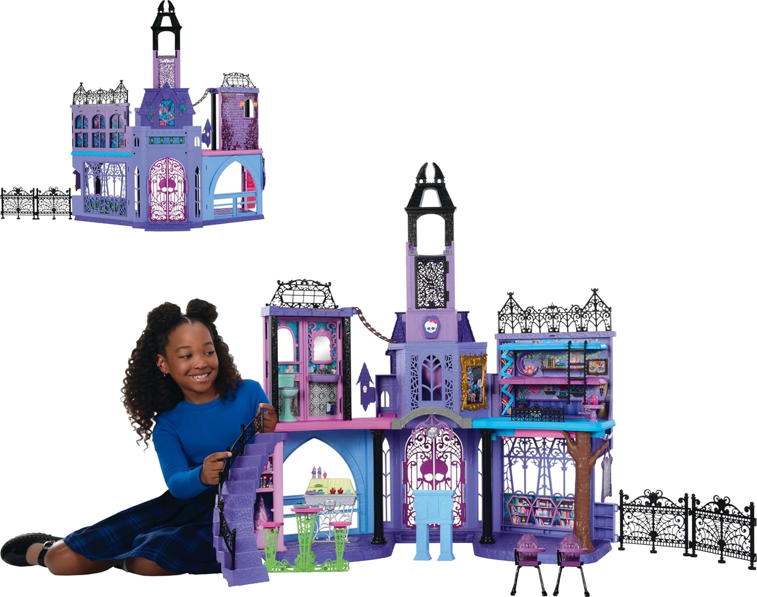 Monster High Doll House, Haunted High School Playset