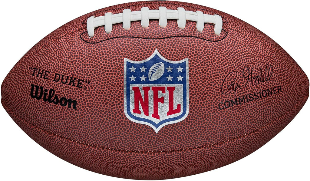 WILSON NFL Authentic Footballs - The Duke "Replica" Official Size