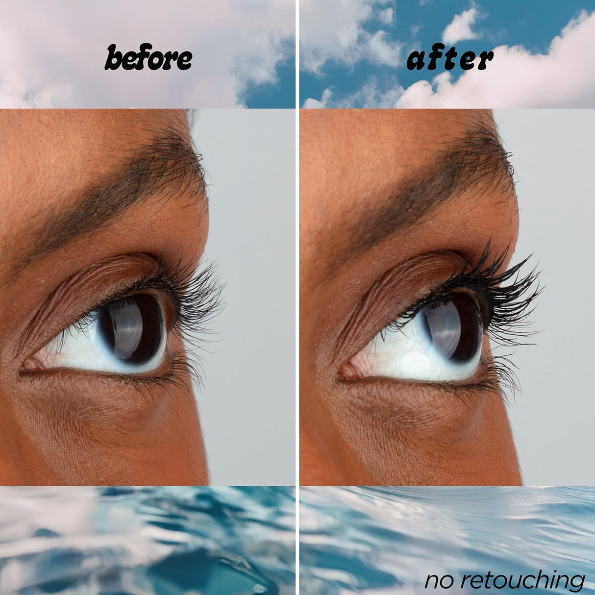 PACIFICA BEAUTY Surf Lash Water Resistant Mascara in Bonfire Black